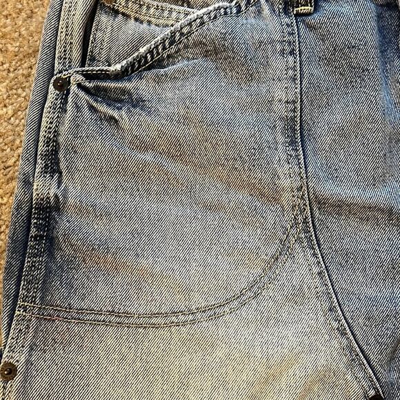 Current/Elliot The Goldmine Dream Water High Rise Light Wash Shorts - Picture 6 of 10